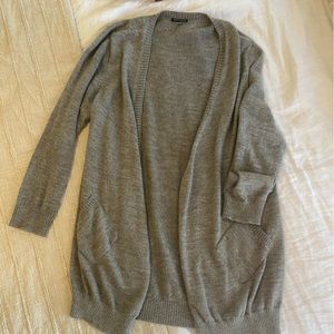 Eileen Fisher Gray Duster Cardigan